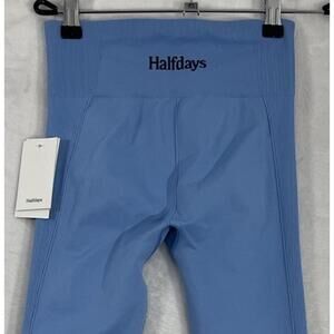 Halfdays Sophia Legging Forget Me Not Blue XS Compression Womens Leggings NEW